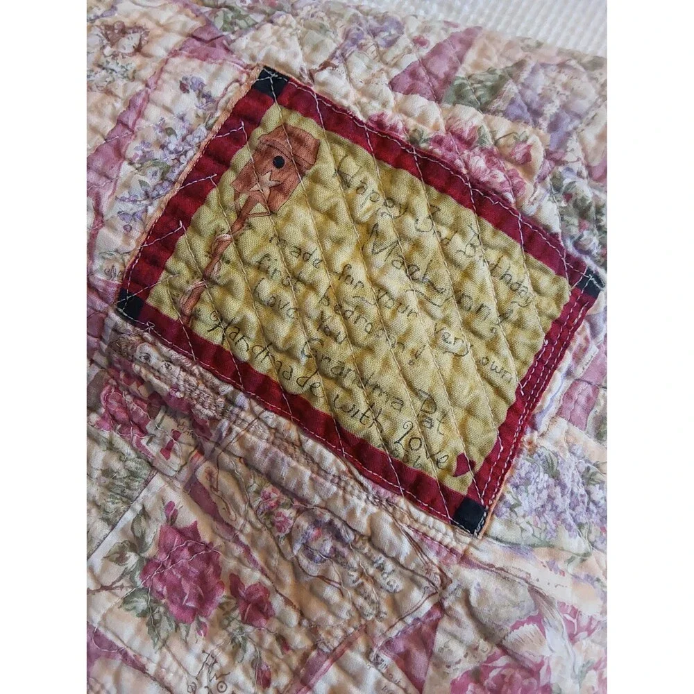 Handcrafted Butterfly Coverlet